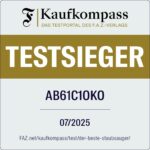 AEG CLEAN 6000 ÖKO Staubsauger mit Beutel, Hohe Saugleistung, Zusatzdüsen, XL-Räder, Edelstahl-Teleskoprohr, aus 65% Recyclingmaterial, 12 m Kabel, 850 Watt, Zubehör, Grau, AB61C1OKO