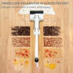 Rowenta X-Clean 10, kabelloser Akku-Nass-Trockensauger, Saugwischer selbstreinigend und -trocknend, Nasssauger Ultraleicht: nur 0,8 kg in der Hand, Waschsauger mit 60 min Laufzeit, weiß, YY5785FE
